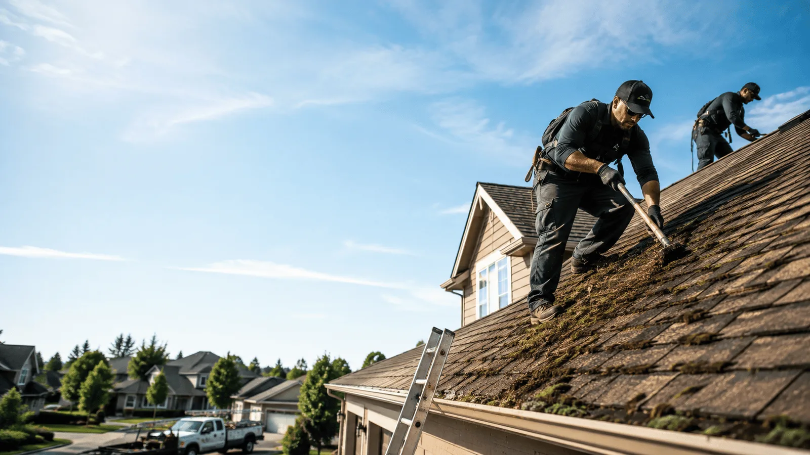 Roof Moss Removal in Lamesa, TX near me